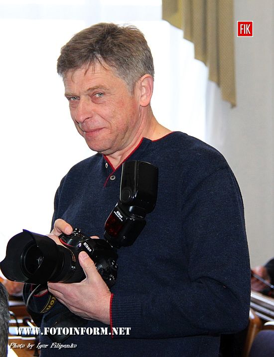 У Кропивницькому відомий журналіст отримав державну нагороду, Ігор Демчук