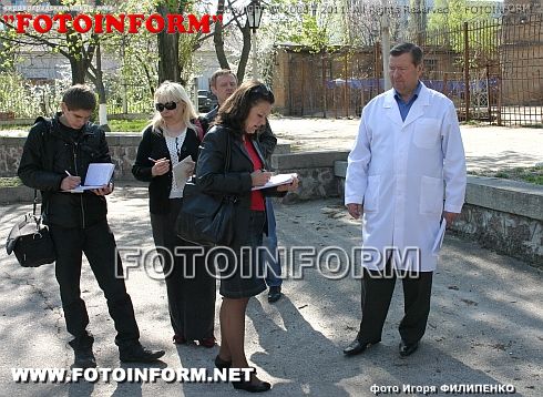 Новый руководитель в кировоградской больнице (фото-звук) Игоря Филипенко