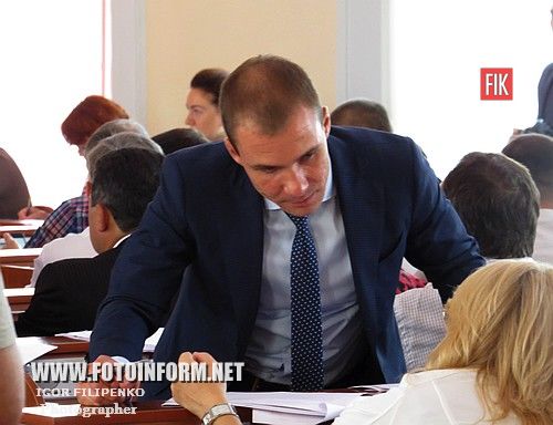 Сегодня, 22 сентября, в Кировоградском горсовете состоялась 52 сессия.