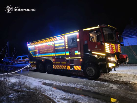 На Кіровоградщині у житловому секторі виникло п’ять пожеж, на одній з них загинув чоловік