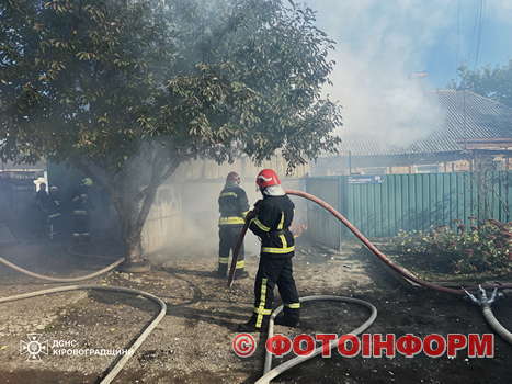 На Кіровоградщині виникло три пожежі різного характеру