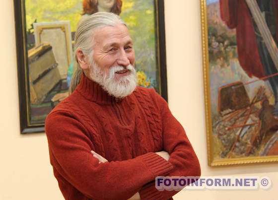 У Кропивницькому відкрилася ювілейна виставка живопису Валерія Давидова (фото)