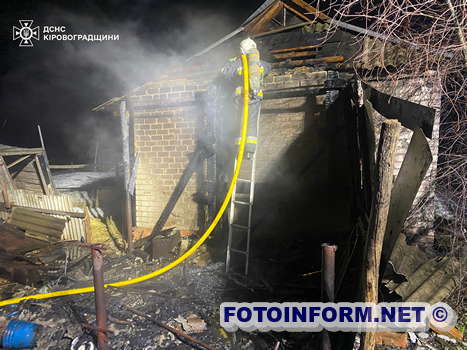 На Кіровоградщині у житловому секторі виникло три пожежі (ФОТО)