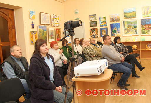У Кропивницькому говорили про мистецькі перлини Бельгії, Геннадій Шевченко