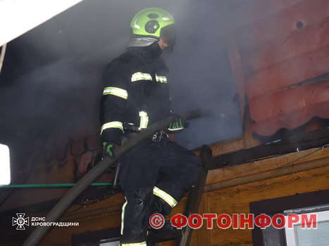 До Служби порятунку надійшло повідомлення про пожежу на вул. Нечаєва с. Дмитрівка Дмитрівської СТГ Кропивницького району.