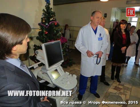 Кіровоград: лікарня швидкої медичної допомоги отримала найпотужніший апарат УЗД (ФОТО)