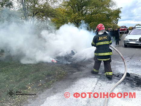 Кіровоградщині ліквідували три пожежі різного характеру
