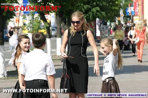 Поздравление от кировоградских детей (ФОТОРЕПОРТАЖ)