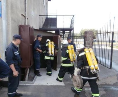 Проведено обласні змагання кращих ланок газодимозахисної служби (ФОТО)
