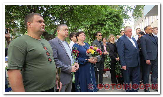 У Кропивницькому відкрили меморіальну дошку Герою України Степану Чобану