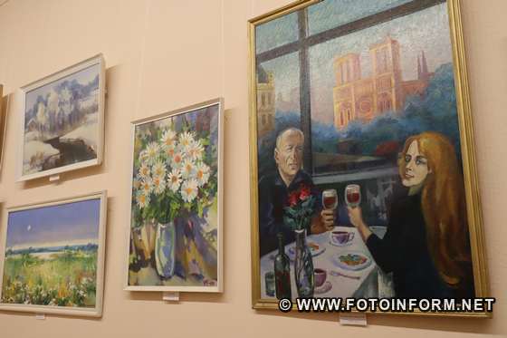 У Кропивницькому відкрилася виставка пам`яті Фелікса Полонського, фото Ігоря Філіпенка