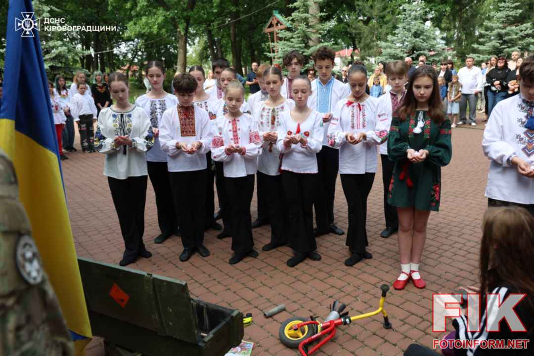 вшанували пам’ять дітей, загиблих внаслідок війни