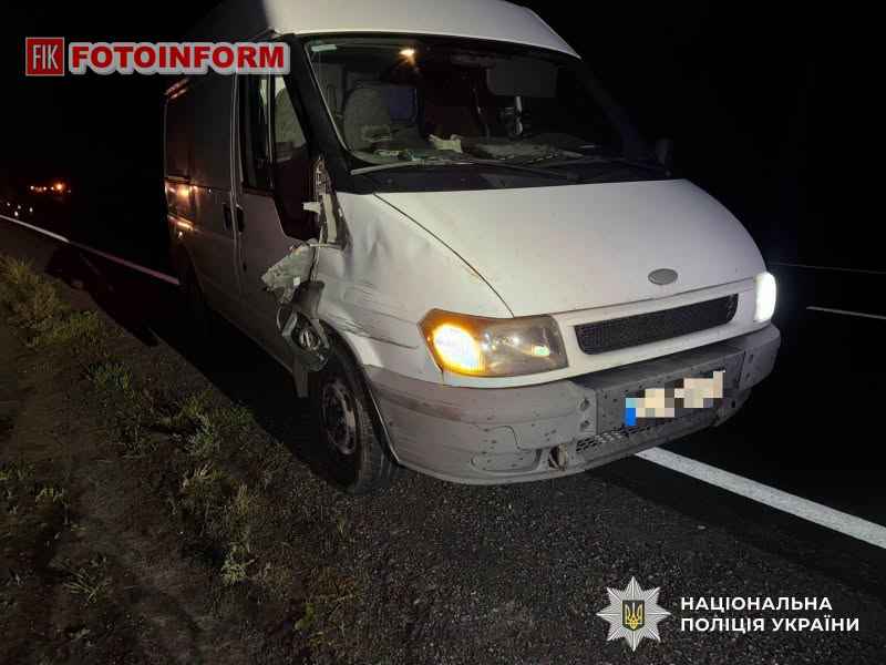 Смертельна ДТП на трасі Н-14 у Кіровоградській області — наїзд на пішохода