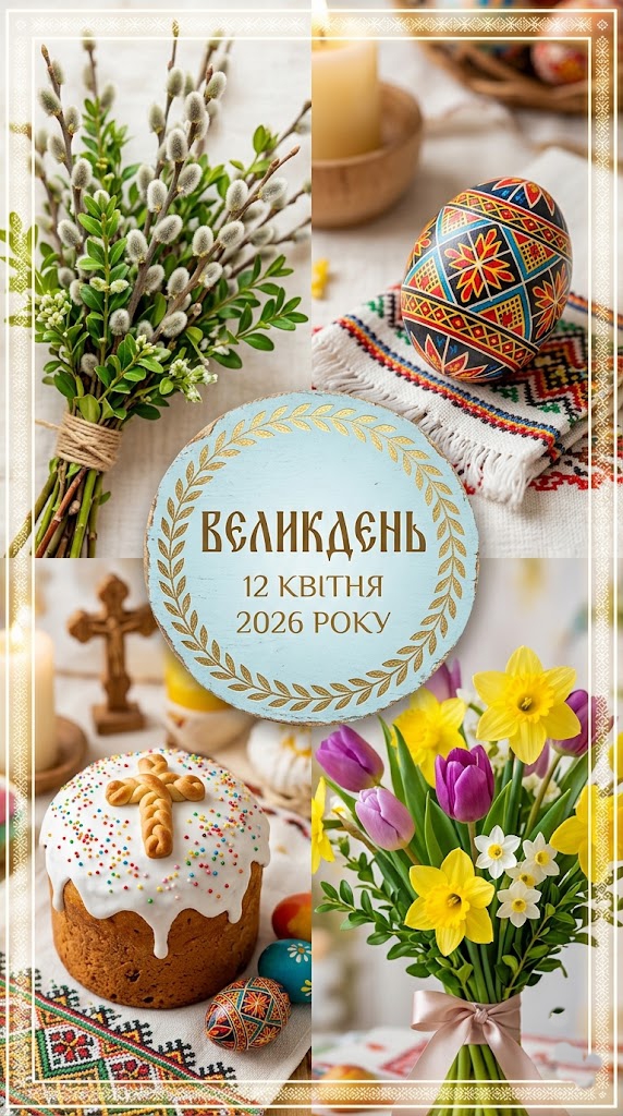 Графік святкових літургій у Кропивницькому на 11-12 квітня"
