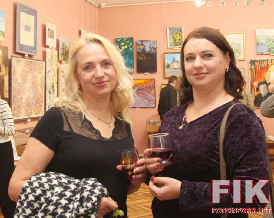 Відкриття виставки «На боці світла» у Музеї мистецтв Кропивницького, фото Ігоря Філіпенка