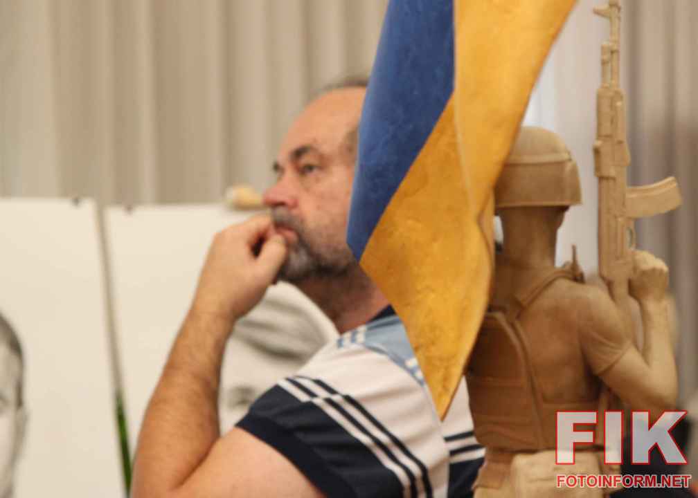 Відкриття виставки «На боці світла» у Музеї мистецтв Кропивницького, фото Ігоря Філіпенка