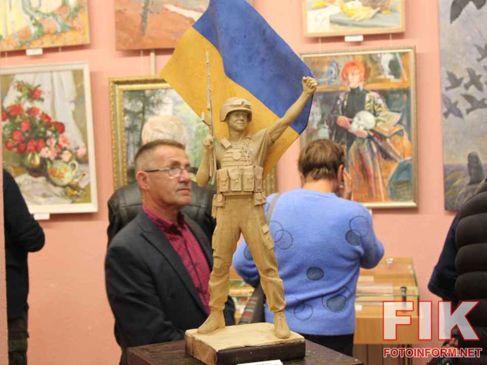 Відкриття виставки «На боці світла» у Музеї мистецтв Кропивницького, фото Ігоря Філіпенка