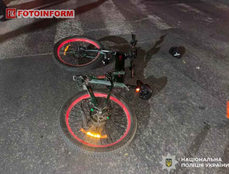 Аварія на перехресті вулиць Покровської та Кропивницького у Кропивницькому
