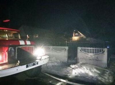 16 лютого о 20:39 до Служби порятунку «101» надійшло повідомлення про пожежу на вул. Воєводіна у м. Гайворон.