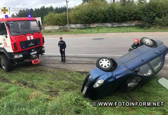 На Кіровоградщині сталися дві ДТП 