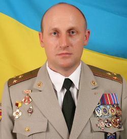 начальник Кіровоградського гарнізону полковник Я.О.Кучер