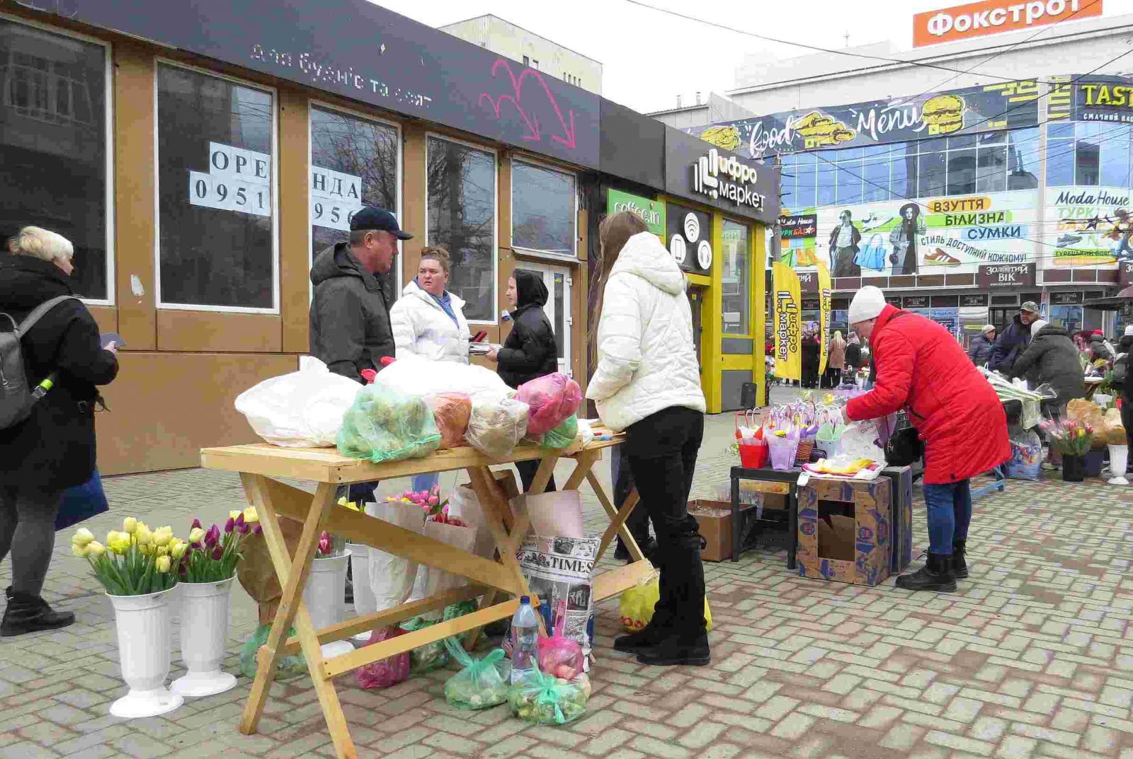 Центральні вулиці Кропивницького перетворилися на справжній весняний сад