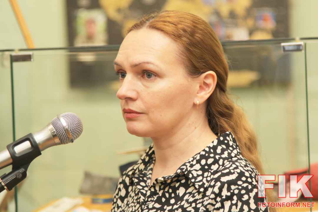 директорка Музею мистецтв Тетяна Ткаченко, фото Ігоря Філіпенка