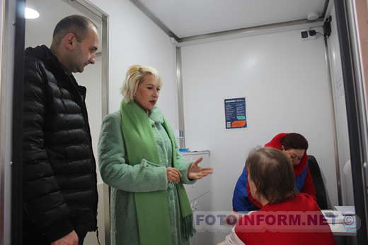 Мобільна амбулаторія у Кропивницькому відвідала місце компактного проживання ВПО (ФОТО)