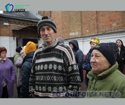 Мобільна амбулаторія у Кропивницькому відвідала місце компактного проживання ВПО (ФОТО)