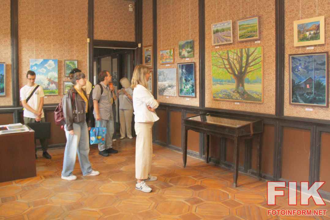 Відкриття виставки Горизонти під дахом у музеї Осмьоркіна, фото Ігоря Філіпенка