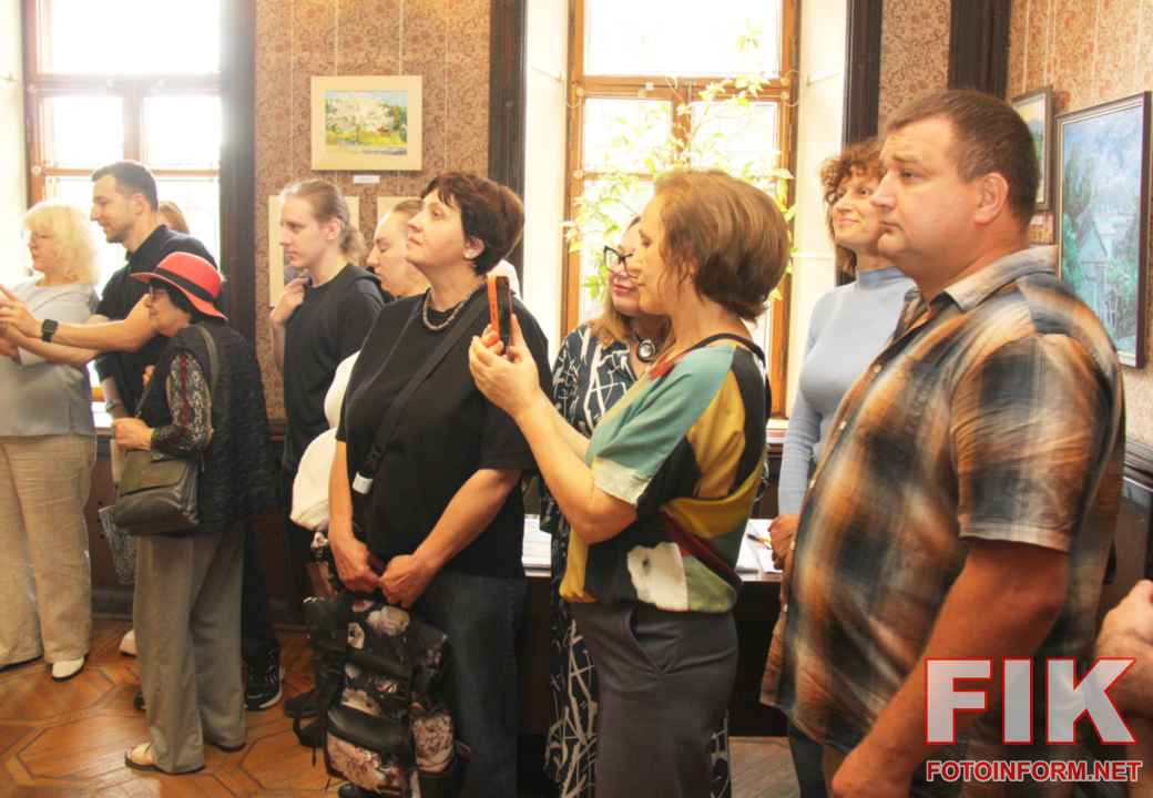 Відкриття виставки Горизонти під дахом у музеї Осмьоркіна, фото Ігоря Філіпенка