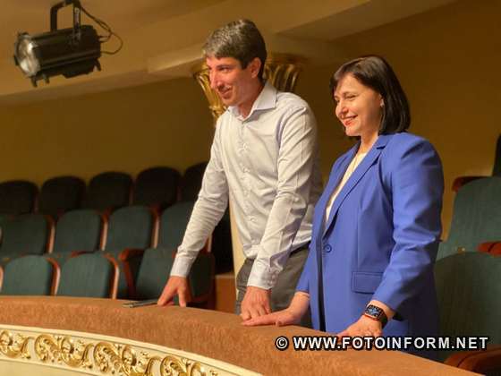Марія Чорна перевірила хід реконструкції палац культури в Олександрії