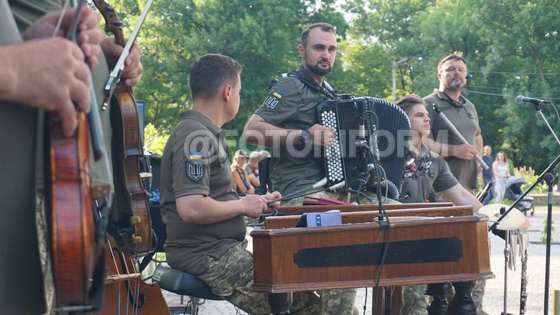 На Кіровоградщині відбувся концерт показового оркестру ЗСУ