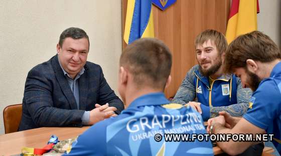 У Кропивницькому грепплінгістів із Долинської привітали із перемогою на Чемпіонаті Світу (ФОТО)