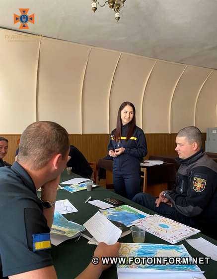 В межах Всеукраїнської програми ментального здоров’я, ініційованої першою леді України Оленою Зеленською, психологи Головного управління ДСНС у Кіровоградській області проводять тренінгові заняття для саперів, які повернулися з виконання завдань з розмінування деокупованих територій України.