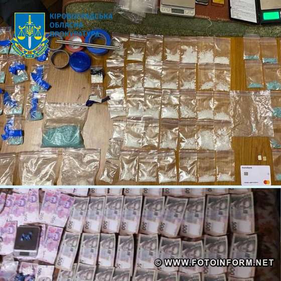 За процесуального керівництва Кропивницької окружної прокуратури викрито та затримано мешканців міста Кропивницького, які налагодили збут на території міста наркотичного засобу – метадону
