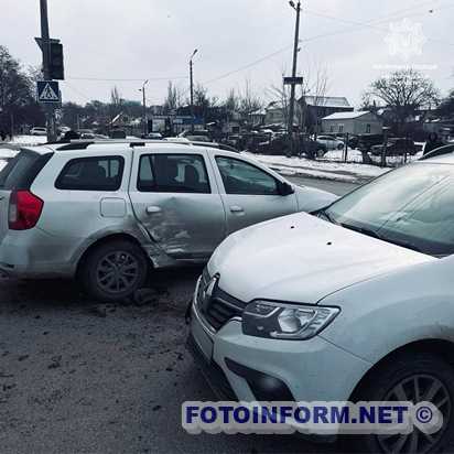 На Вокзальній у Кропивницькому знову зіткнулися автівки (ФОТО)
