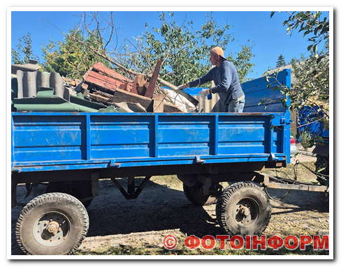 У Знам’янці тривають відновлювальні роботи після ворожого дронового удару (ФОТО)