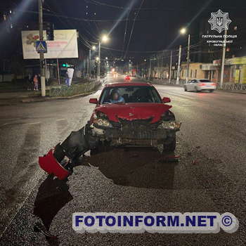 На вулиці Вокзальній у Кропивницькому сталася ДТП (ФОТО)
