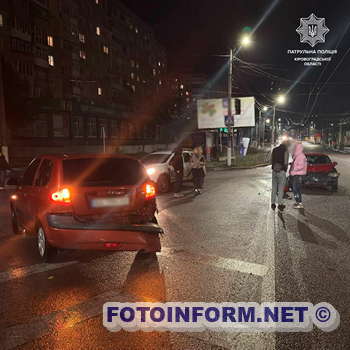 На вулиці Вокзальній у Кропивницькому сталася ДТП (ФОТО)