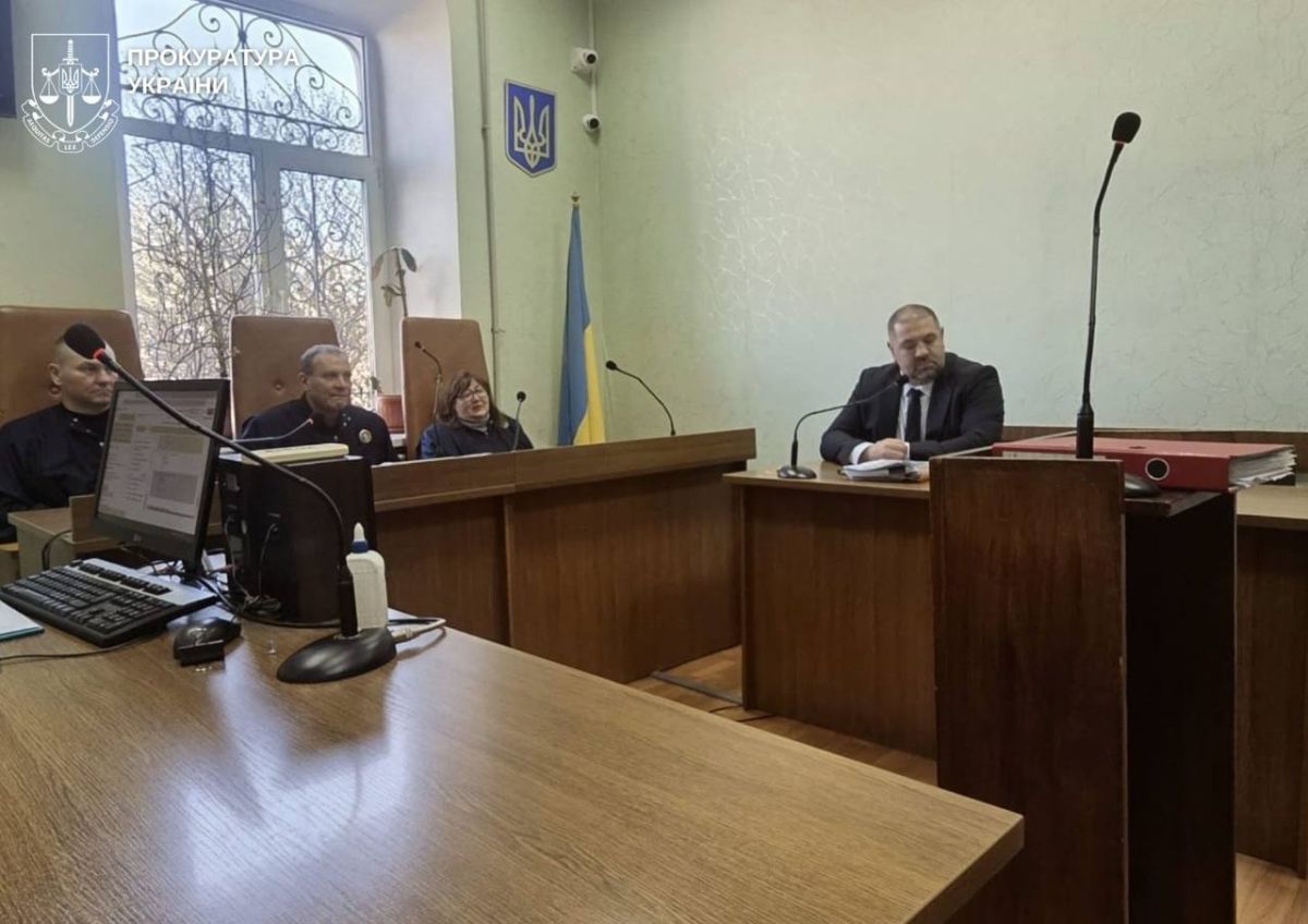 Зала Кропивницького апеляційного суду під час оголошення довічного вироку у справі про вбивство дитини