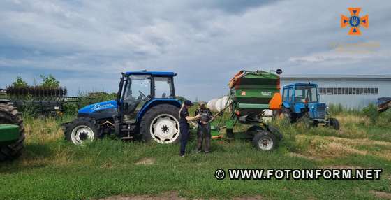 На Кіровоградщині перевіряють техніку, яка задіяна на жнивах