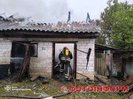 На Кіровоградщині надзвичайники шість разів залучались на гасіння пожеж (ФОТО)