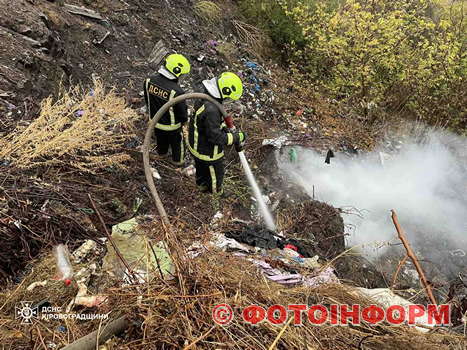 На Кіровоградщині надзвичайники шість разів залучались на гасіння пожеж (ФОТО)