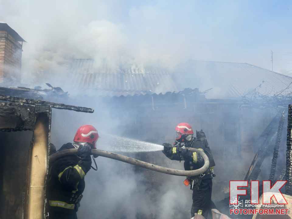 Рятувальники ДСНС Кіровоградщини ліквідовують масштабне займання сухої трави та очерету на відкритій території.