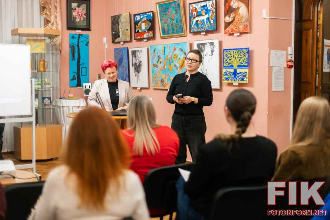 Презентація відеоісторій переселенців у Мужені мистецтв Кропивницького