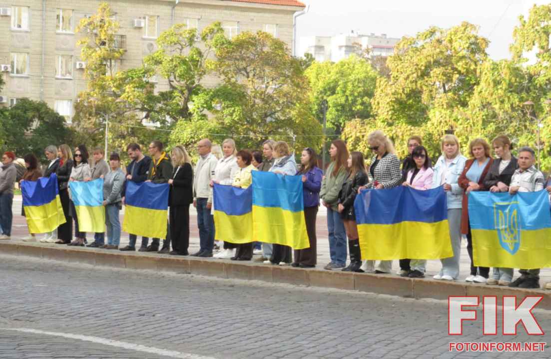 Прощання з захисниками України Іваном Хорєвим, Олексієм Матинським та Дмитром Соломєєвим у Кропивницькому, фото Ігоря Філіпенка