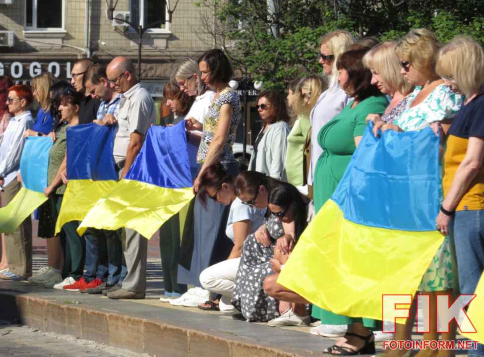Прощання з полеглими Героями України у Кропивницькому 30 липня, фото Ігоря Філіпенка