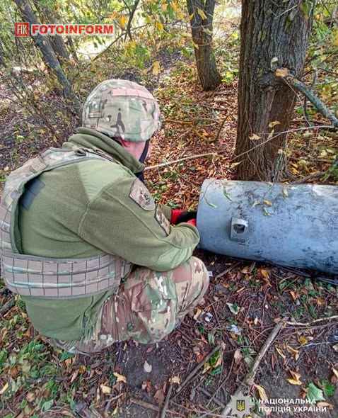 Знешкодження бойової частини ракети Х-101 у Світловодську