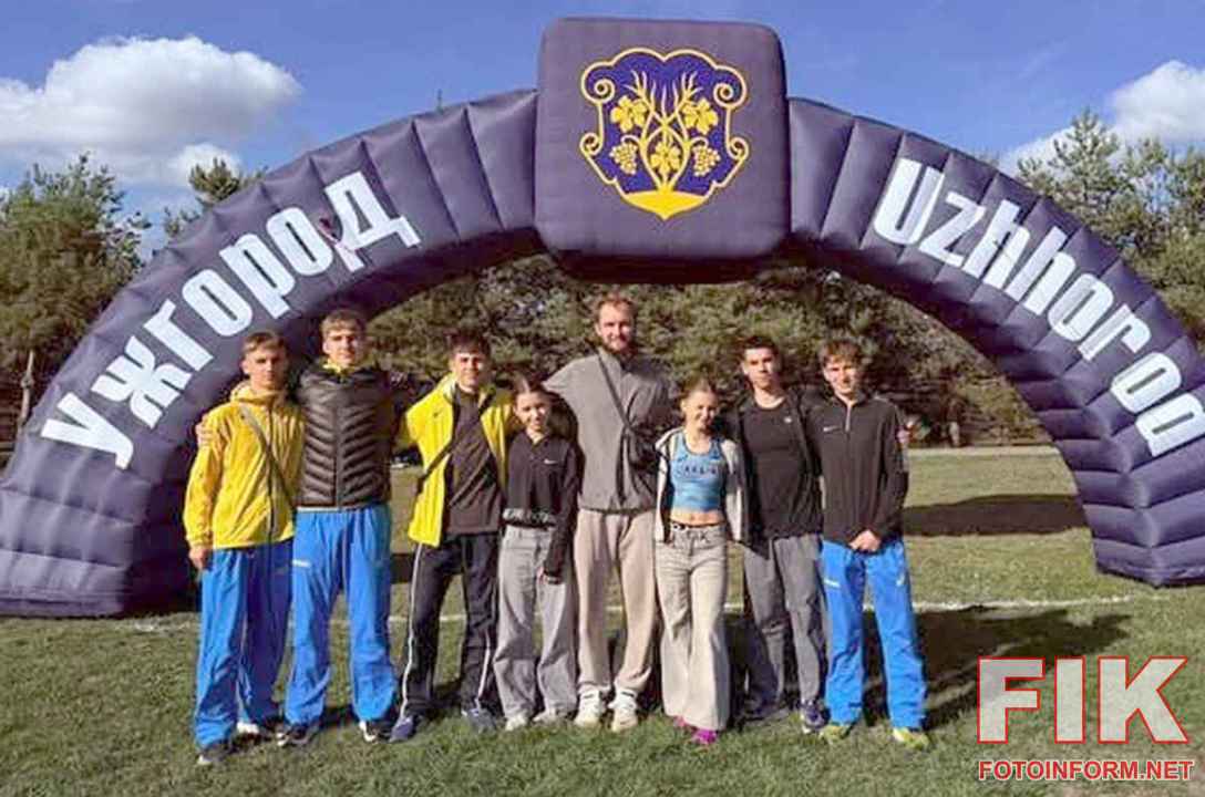 Переможці чемпіонату України з легкоатлетичного кросу — вихованці Олександрівської ДЮСШ ім. М. П. Іванова